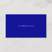 DESIGNInnovation [Bleu] Cartes de visite (Dos)