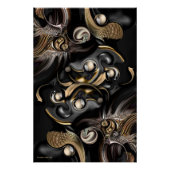 "Désir de création", Poster brillant (Devant)