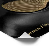 "Désir de création", Poster brillant (Coin)