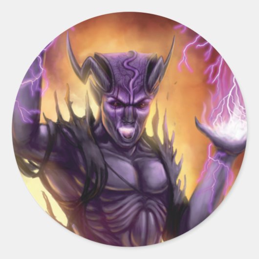 Désir de Vengeance - Autocollant (Devant)