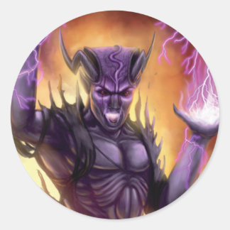 Désir de Vengeance - Autocollant Ronde Sticker