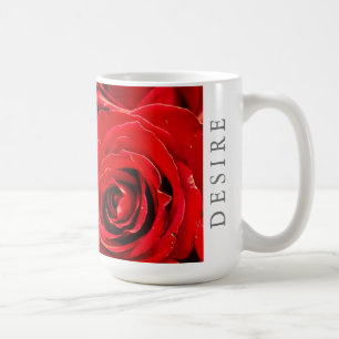 Désir Roses Rouges Classique 15oz Mug