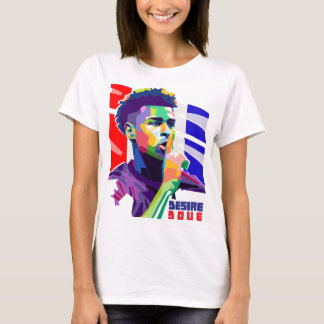 Desire Doue WPAP Portret T-shirt