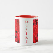 Desire Red Roses 11oz Two-Tone Mug Red Mok (Midden)