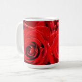 Desire Red Roses 15oz Classic Mok (Voorkant links)