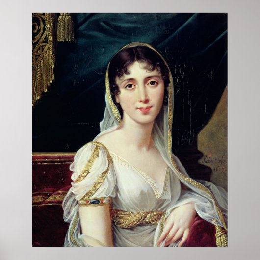 Desiree Clary Queen of Sweden, 1807 Poster (Voorkant)