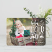 Désirs Frostés | Carte photo de vacances (Debout devant)