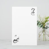 Desk Dragons Briefpapier (Staand voorkant)