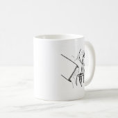 Desk Flip Rage Meme Koffiemok (Voorkant rechts)