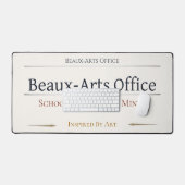 Desk Mat Beaux Arts Office School Mouse Pad (Clavier et souris)