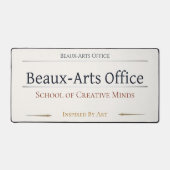 Desk Mat Beaux Arts Office School Mouse Pad (Recto)