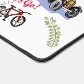 Desk Mat Hero Laten we gaan (Hoek)