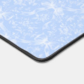 Desk Mat Light Blue Bows (Coin)