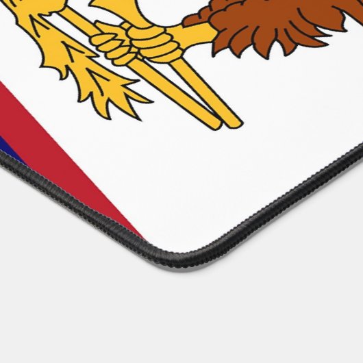 Desk Mat met vlag van Amerikaans-Samoa, USA (Hoek)