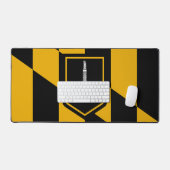 Desk Mat met vlag van Baltimore, Verenigde Staten (Keyboard & Muis)
