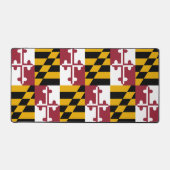 Desk Mat met vlag van Maryland, Verenigde Staten (Voorkant)