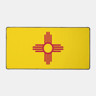 Desk Mat met vlag van New Mexico, Verenigde Staten