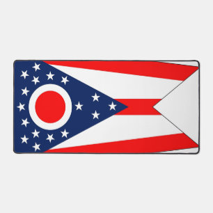 Desk Mat met vlag van Ohio State, USA