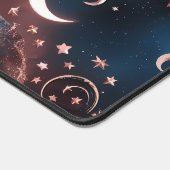 Desk Mat - Rose Gold Celestial Moon (Coin)
