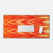 Desk Mat, Un élégant design classique rouge (Clavier et souris)