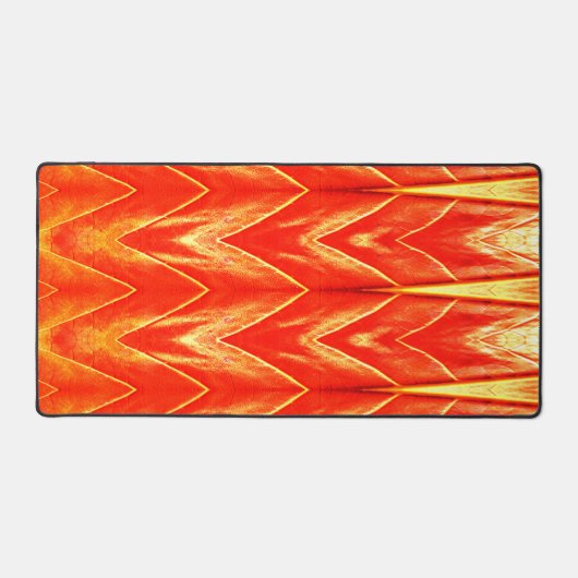 Desk Mat, Un élégant design classique rouge (Recto)