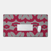 Desk Mat, une élégante couleur marron transparente (Clavier et souris)