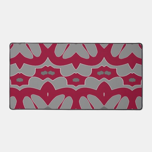 Desk Mat, une élégante couleur marron transparente (Recto)