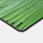 Desk Mat, Vert rayures sans couture design d'art m (Coin)