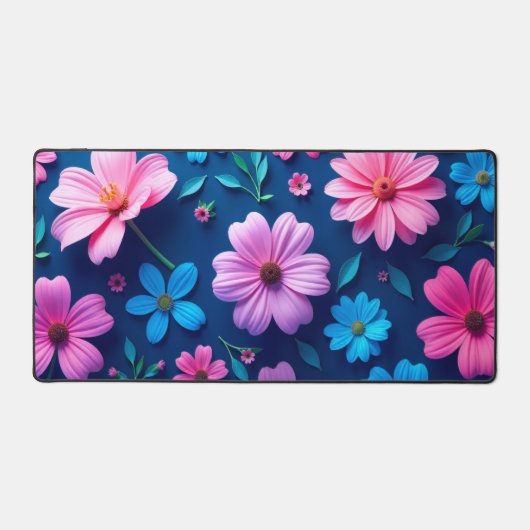 Desk Mat With An Array Of Flowers (Voorkant)