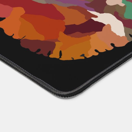 Desk Mat with Brain Art (Coin)