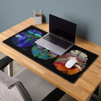 Desk Mat with Brain Art