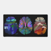 Desk Mat with Brain Art (Recto)