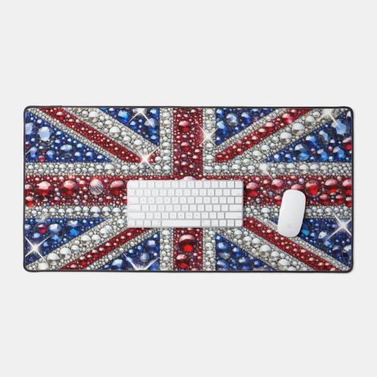Desk Mat with colors of U.K. (Clavier et souris)