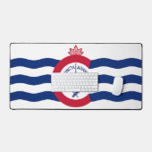 Desk Mat with flag of Cincinnati, USA (Keyboard & Muis)
