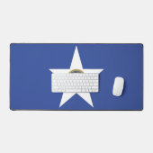 Desk Mat with flag of Houston City, Texas, USA (Keyboard & Muis)