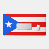 Desk Mat with flag of Puerto Rico, USA (Keyboard & Muis)
