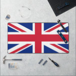 Desk Mat with flag of United Kingdom<br><div class="desc">Add a touch of United Kingdom pride to your workspace with our Desk Mat featuring the flag of the United Kingdom! Designed with meticulous attention to detail, this striking desk accessory showcases the iconic Union Jack — the bold fusion of the crosses of St. George, St. Andrew, and St. Patrick....</div>