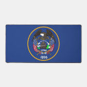 Desk Mat with flag of Utah State, USA (Recto)