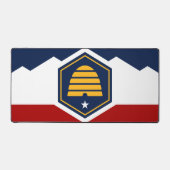 Desk Mat with flag of Utah, USA (Recto)