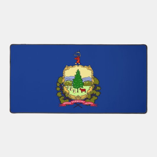Desk Mat with flag of Vermont, USA (Recto)
