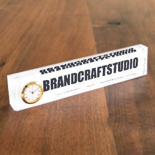 Desk Name Bord Naambordje