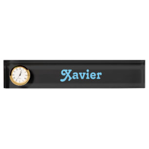 Desk Name Bord Xavier Naambordje
