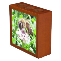 Desk Organizer - Honey Bee Pennenhouder
