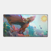 Deskmat de givre Dragon Gaming | Mat personnalisab (Recto)