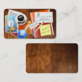 desktop freelance writer visitekaartje (Voorkant / Achterkant)