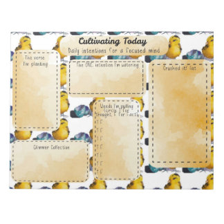 Desktop Journal - Daily Intention Notitieblok