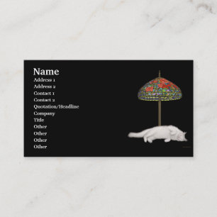 Desktop Sun Lamp Profile Card Visitekaartje