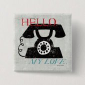 desktop - telefoon vierkante button 5,1 cm (Voorkant)