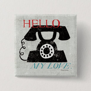 desktop - telefoon vierkante button 5,1 cm