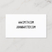 DesktopVisitekaartje Visitekaartje (Achterkant)